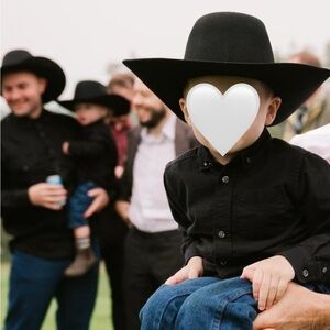 Ariat Kids Cowboy Hat Size Large – 100% Wool